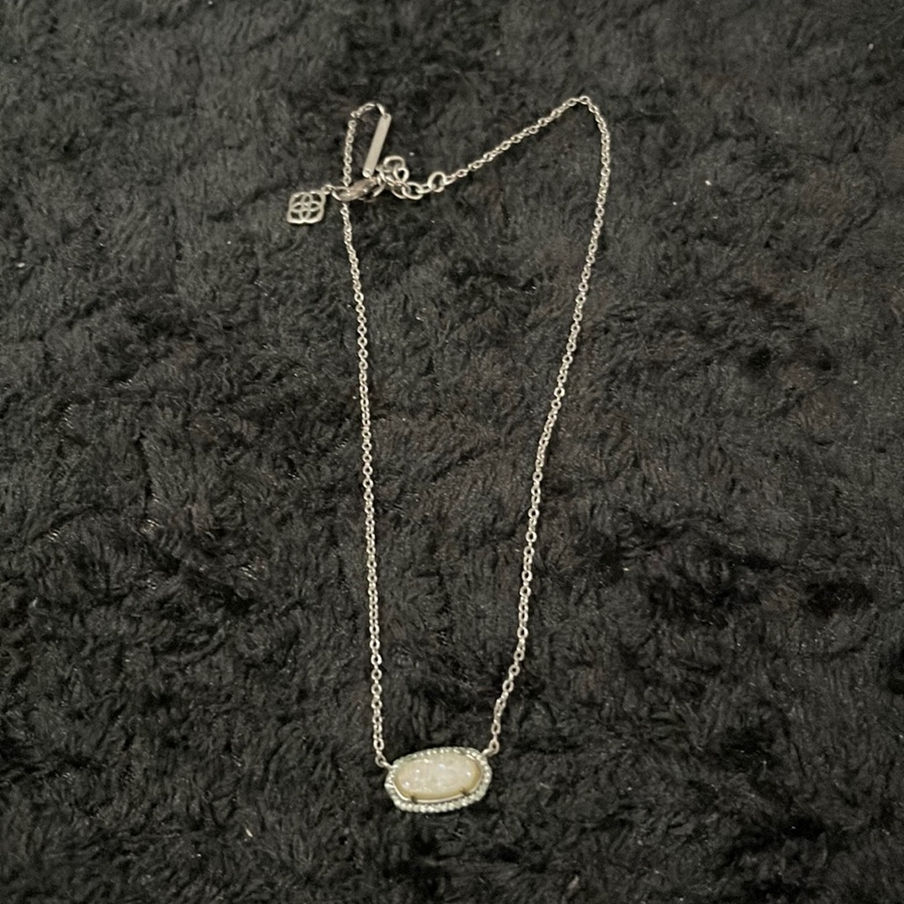 Kendra Scott iridescent druzy stone